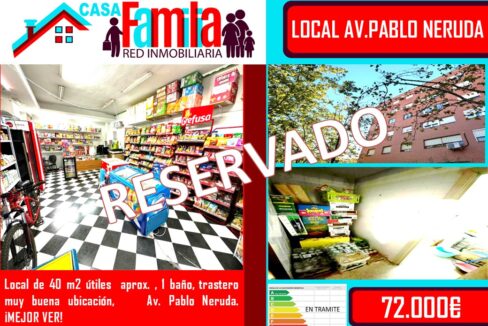 escaparate DE VENTA con certificado energetico